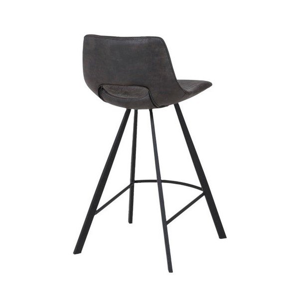 Tmavě šedá barová židle Canett Coronas, výška 87 cm-image-1