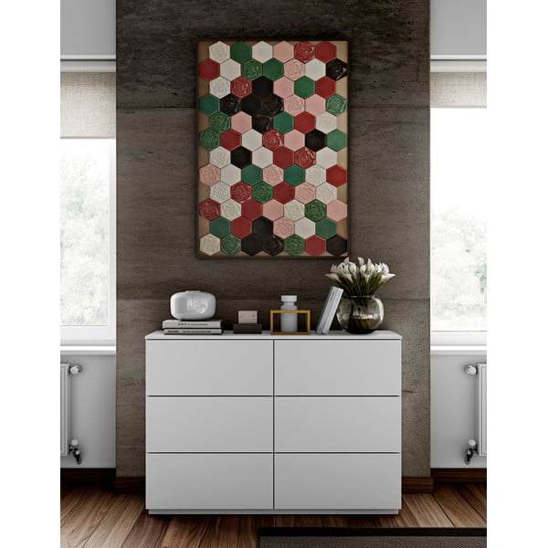 Bílá komoda s šuplíky TemaHome Join, 120 x 84 cm-image-1