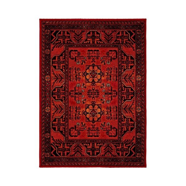 Tmavě červený koberec Universal Classic Red, 120 x 170 cm