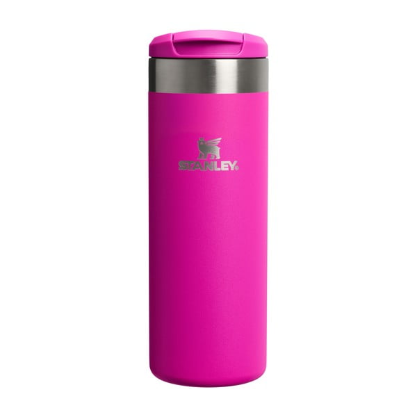 Růžový termo hrnek z nerezové oceli 470 ml AeroLight™ Transit Mug Violet Blossom – Stanley