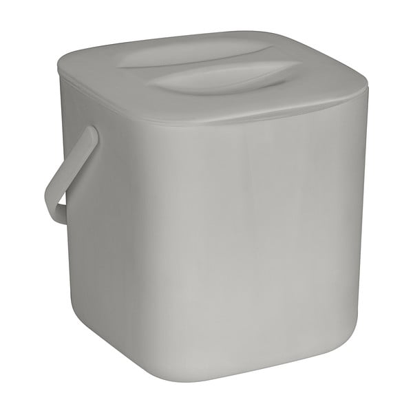 Světle šedá nádoba na kompostovatelný odpad 3 l Conny – Wenko