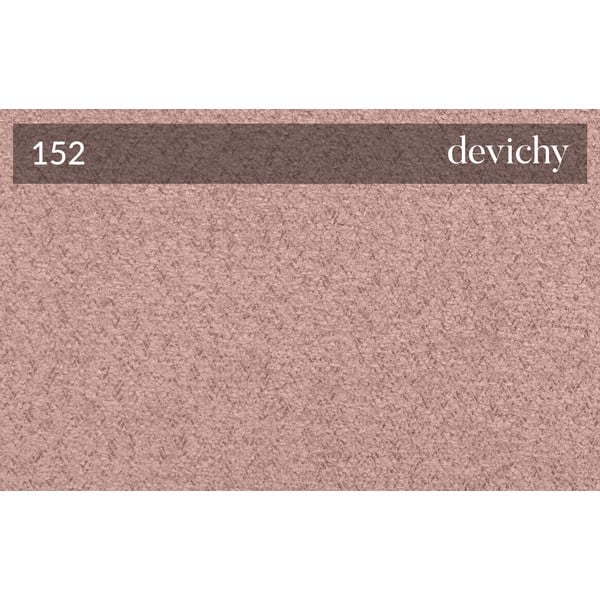 Růžová rozkládací rohová pohovka Devichy Tous, levý roh-image-3