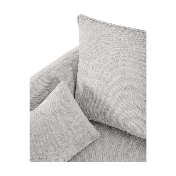 Světle šedá rohová pohovka (pravý roh) Matera – Cosmopolitan Design-image-1