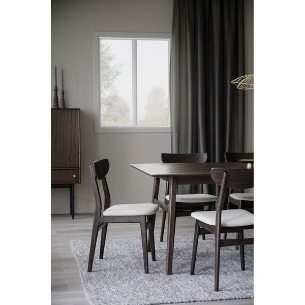 Hnědé jídelní židle v sadě 2 ks Rodham - Rowico-image-2