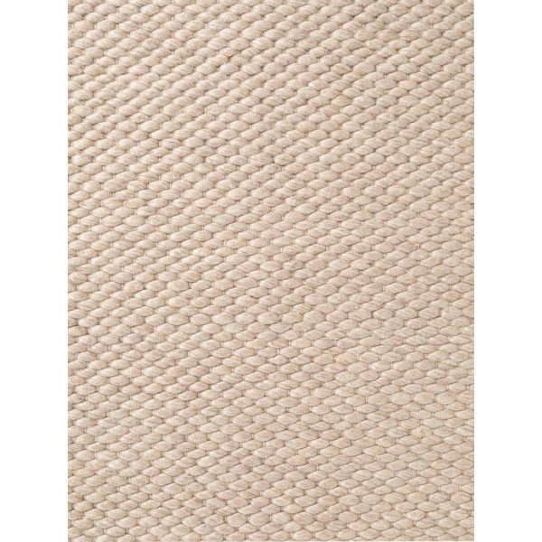 Béžový ručně tkaný vlněný kulatý koberec ø 200 cm Lyon Beans – Elle Decoration-image-4