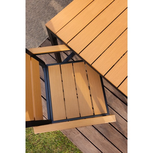 Zahradní barový set v přírodní barvě pro 4 Nova – Bonami Selection-image-3