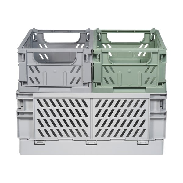 Plastové dětské úložné boxy v sadě 3 ks - Kindsgut-image-4