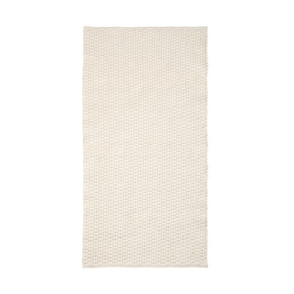 Krémový ručně tkaný běhoun s příměsí bavlny 70x140 cm Mascarell – Kave Home