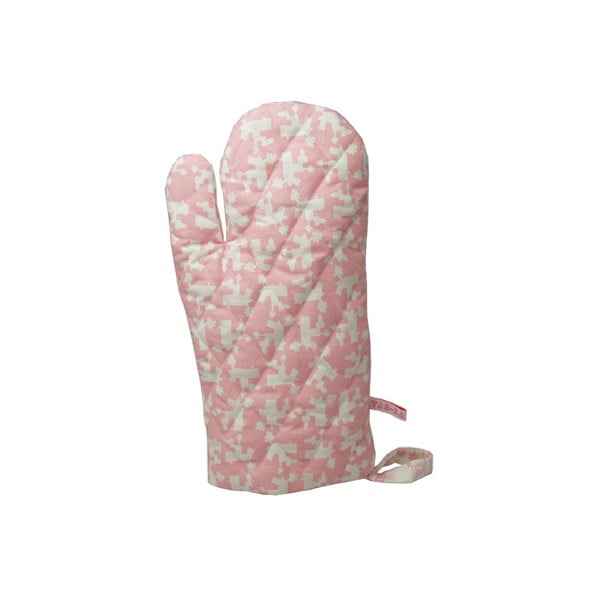 Kuchyňská rukavice Huis, růžová