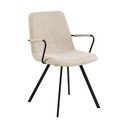 Krémové jídelní židle v sadě 2 ks Selina – Actona