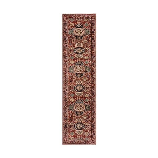 Červený běhoun 60x230 cm Gillingham – Flair Rugs