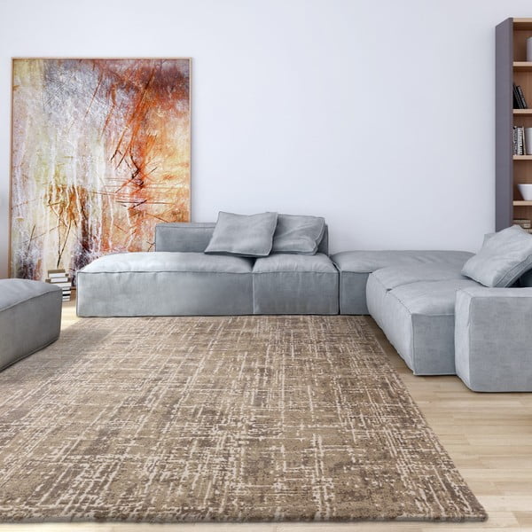 Béžový koberec 80x150 cm Kuza – Asiatic Carpets-image-1