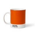 Oranžový porcelánový hrnek 375 ml Orange 021 – Pantone