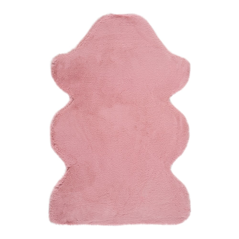 Růžový koberec Universal Fox Liso, 60 x 90 cm