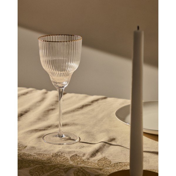 Sklenička na víno 330 ml Ayan – Kave Home-image-1