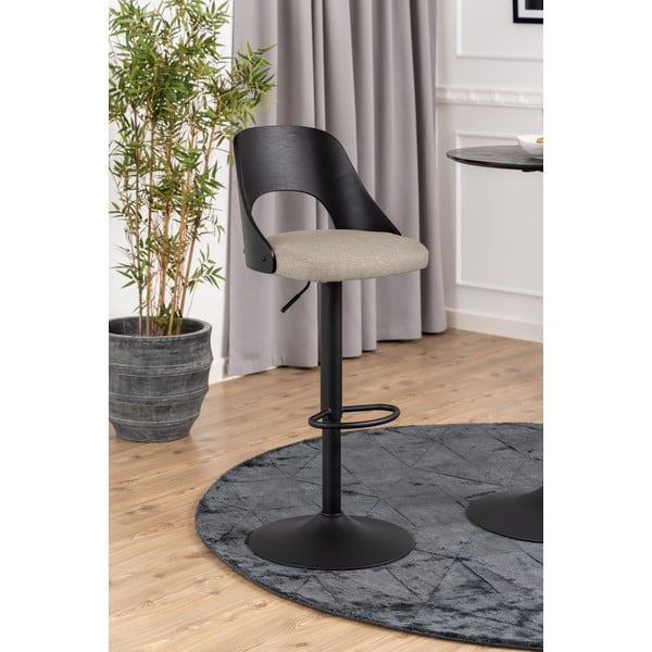 Béžové otočné barové židle v sadě 2 ks 113 cm Lucy – Actona-image-1