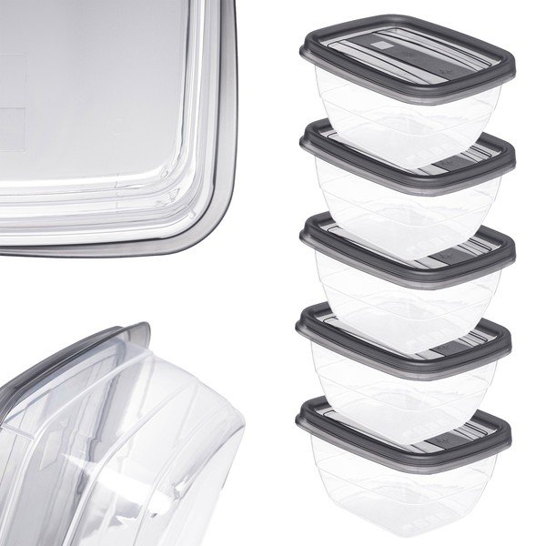 Krabičky na jídlo 5 ks Vedo – Curver-image-1