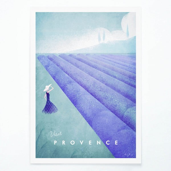 Plakát Travelposter Provence, 30 x 40 cm