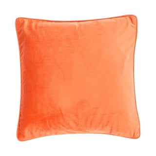 Oranžový polštář Tiseco Home Studio Velvety, 45 x 45 cm