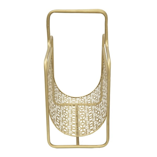 Kovový stojan na časopisy ve zlaté barvě Mauro Ferretti Trivola-image-2