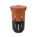 Komposter v terakotové barvě – Plastia