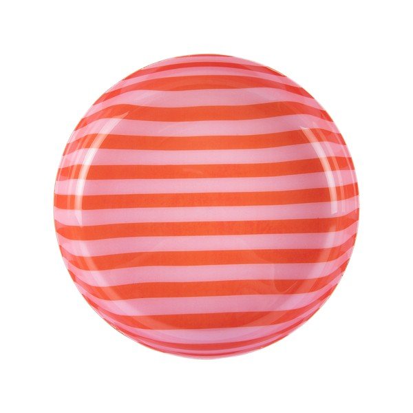 Oranžová/světle růžová železná miska Animado – PT LIVING-image-2
