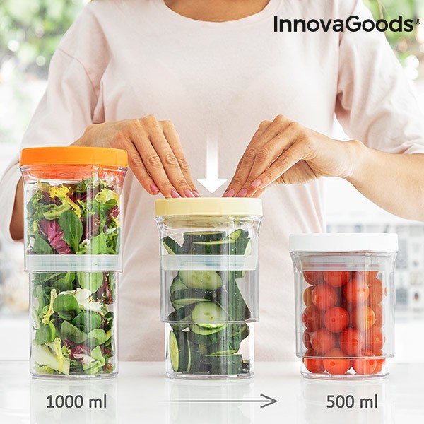 Nastavitelné nádoby InnovaGoods, 3 kusy-image-2