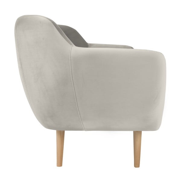 Krémové křeslo Mazzini Sofas Amelie-image-2