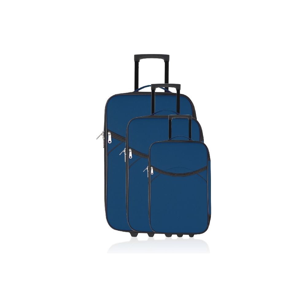 Set 3 cestovních kufrů Classic Blue