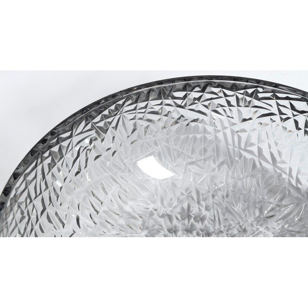 Černé skleněné kulaté umyvadlo ø 42 cm Gaviota – Sapho-image-4