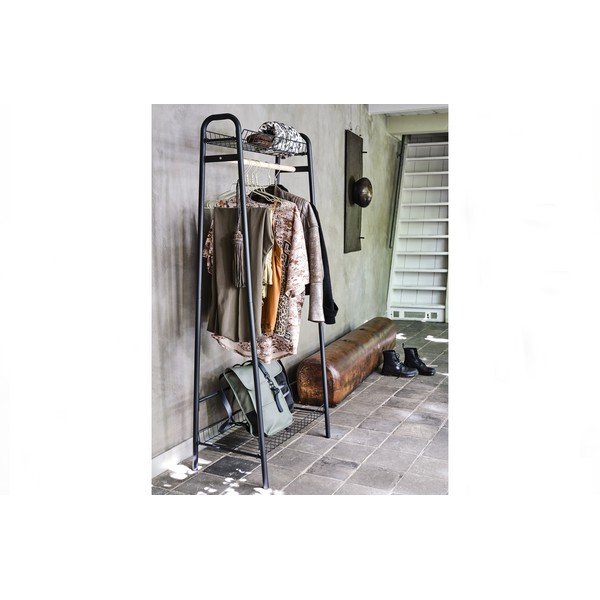 Černý kovový stojan na oblečení Jovi – WOOOD-image-4