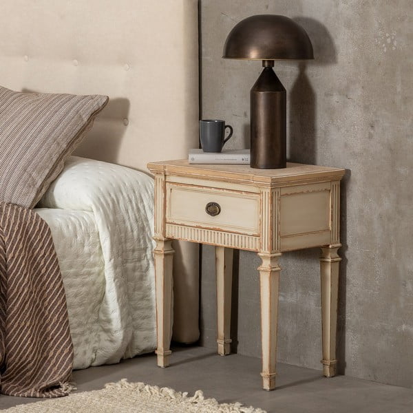 Béžový noční stolek – Ixia-image-2