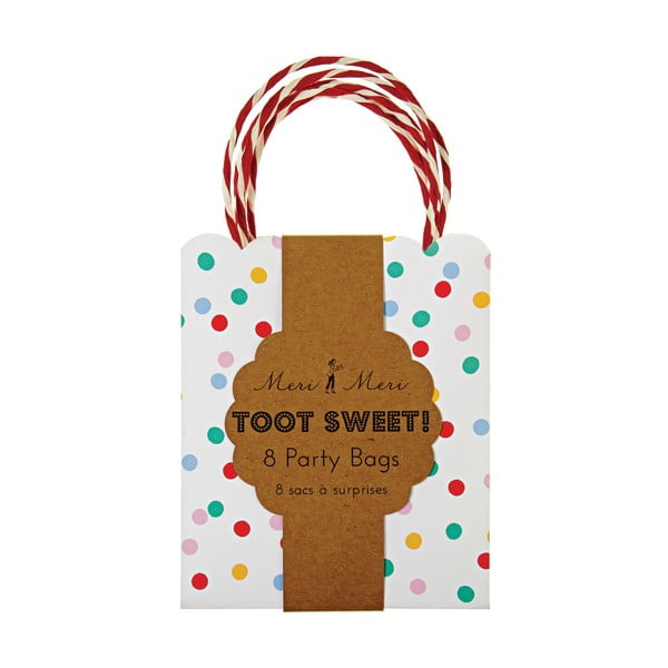 Dárkové tašky v sadě 8 ks 13x8 cm Spotty – Meri Meri-image-2
