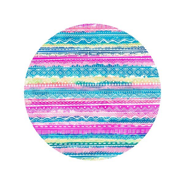 Kávový stolek Aztec Stripes-image-1