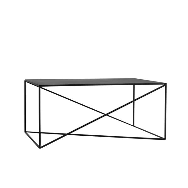 Černý konferenční stolek Custom Form Memo, šířka 100 cm