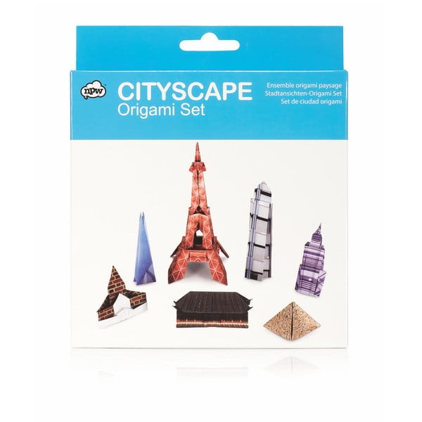 Set origami skládanek npw™ Origami Cityscape
