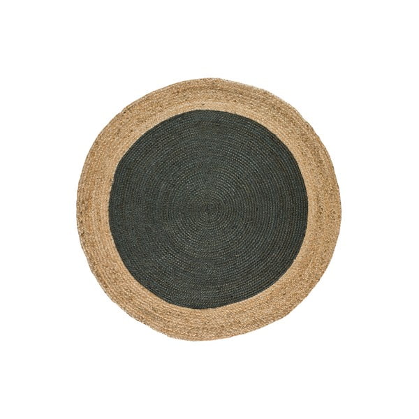 Šedo-přírodní barvě kulatý koberec ø 120 cm Mahon – Universal