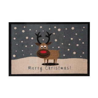 Rohožka Hanse Home Merry Christmas Reindeer, 40 x 60 cm