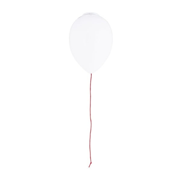 Bílé stropní svítidlo Balon