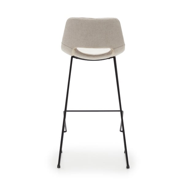 Béžová barová židle (výška sedáku 76 cm) Zahara – Kave Home-image-3