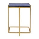 Odkládací stolek ve zlaté barvě Kare Design Lagoon, výška 50 cm