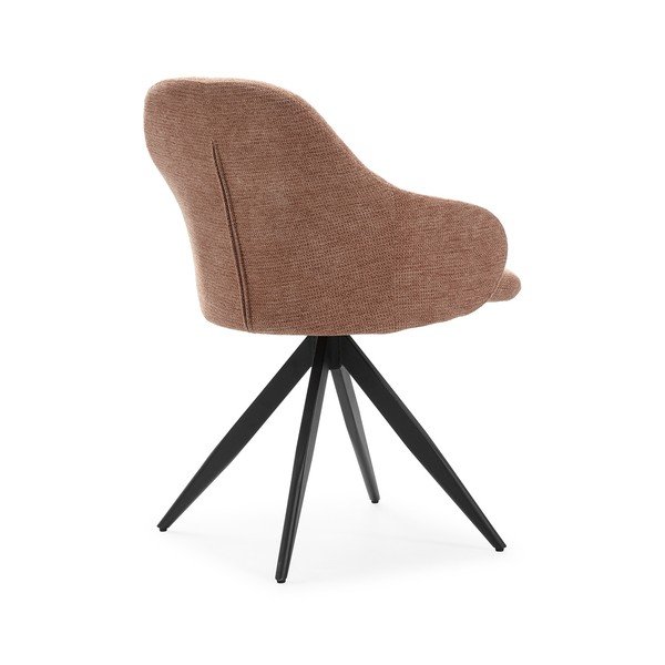 Světle hnědá čalouněná jídelní křesla v sadě 2 ks s područkami Tamara – Marckeric-image-4