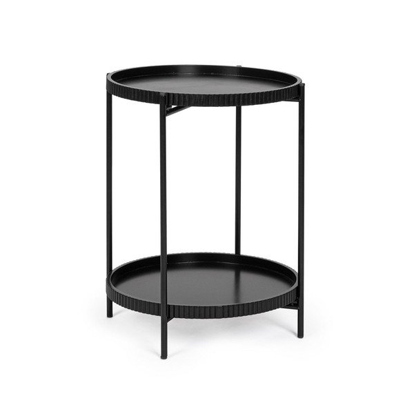 Kovový kulatý odkládací stolek ø 42 cm Herdys – Yes Everyday