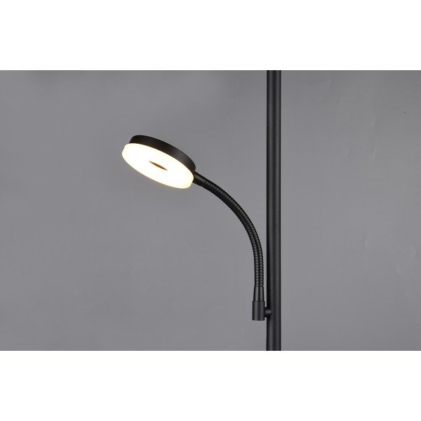 Černá LED stojací lampa (výška 178 cm) Specter – Reality-image-2