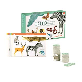 Desková hra Loto Zvířátka - Moulin Roty