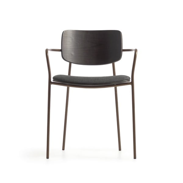 Šedá jídelní židle Maureen – Kave Home-image-2