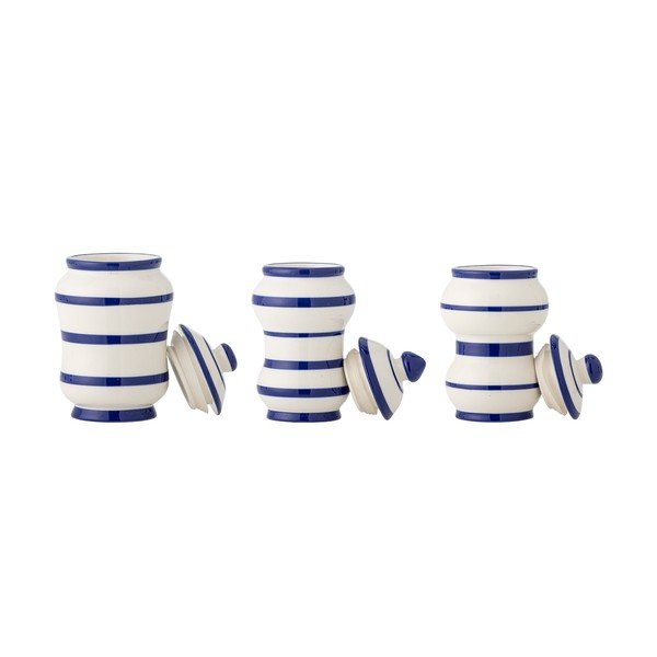 Keramické dózy v sadě 3 ks na potraviny Maynard – Bloomingville-image-3