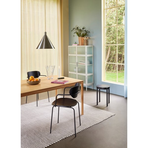 Jídelní stůl v dekoru dubu v přírodní barvě 100x200 cm Ground – Hübsch-image-1