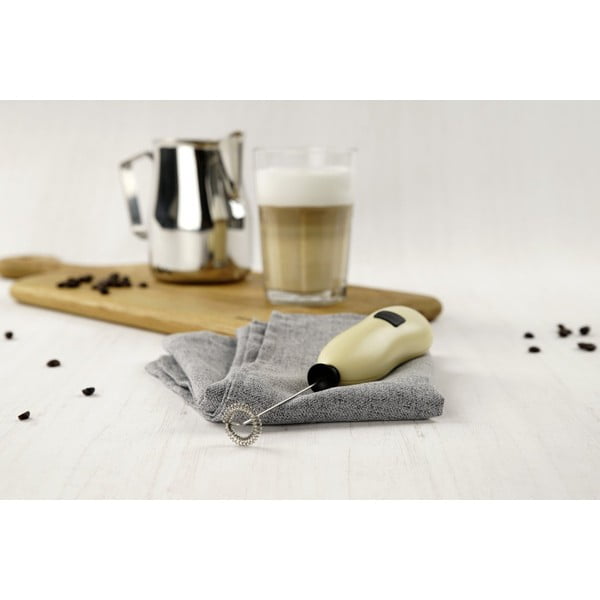 Žlutý šlehač mléka Fackelmann Coffee & Tea-image-1