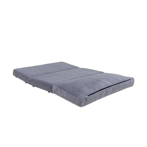 Šedá rozkládací pohovka 120 cm Taida  – Balcab Home-image-2